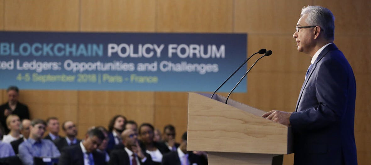 Blockchain Policy Forum der OECD in Paris 